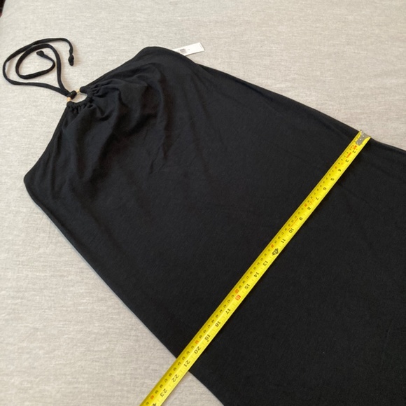 NWT Old Navy Slub-Knit Halter Midi Shift Dress L - Picture 7 of 12